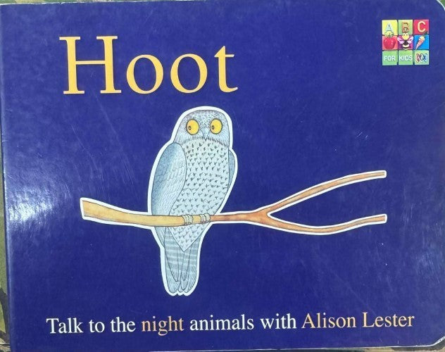 Alison Lester - Hoot : Talk To The Night Animals (Board Book)