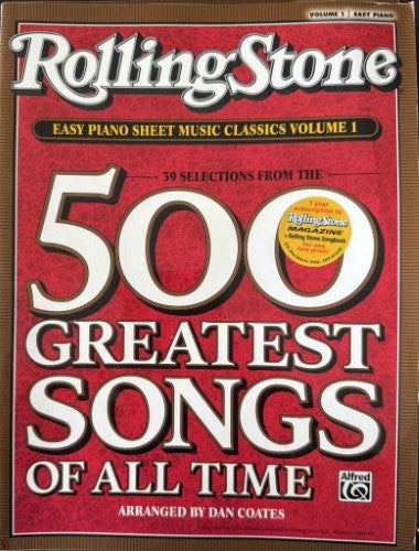 Music Tablature Book - Rolling Stone : 500 Greatest Songs Volume 1