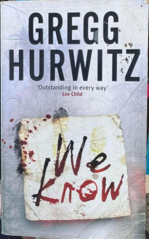 Gregg Hurwitz - We Know