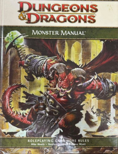 Dungeons & Dragons : Monster Manual (Hardcover)