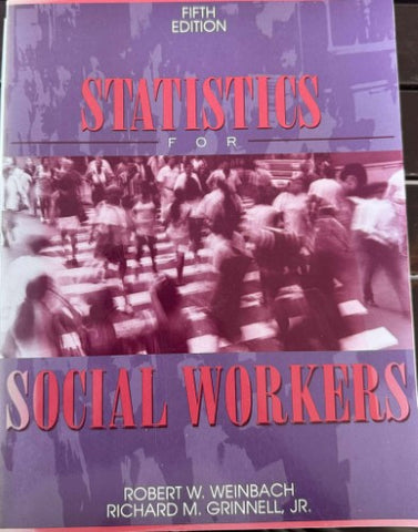 Roberrt Weinbach - Statistics For Social Workers