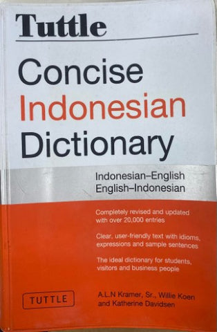 Tuttle Concise Indonesian Dictionary