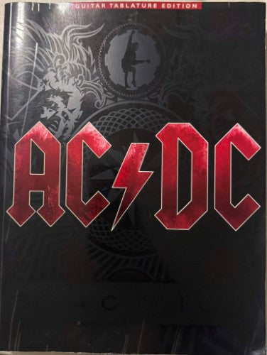 Music Tablature Book - AC/DC Black Ice