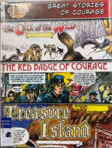 The Call Of The Wild / The Red Badge Of Courage / Treasure Island