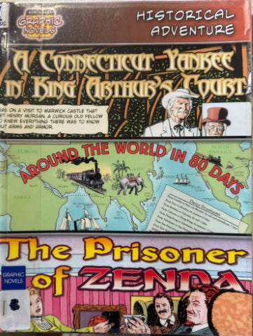 A Connecticut Yankee In King Arthur's Court / Around The World In 80 Days / The Prisoner Of Zenda