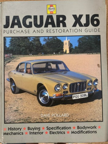 Haynes - Jaguar XJ6 Purchase & Restoration Guide (Hardcover)