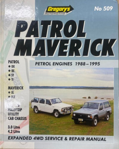 Gregory's Service & Repair Manual - Nissan Patrol 1988-1995 Petrol Engines (Hardcover)