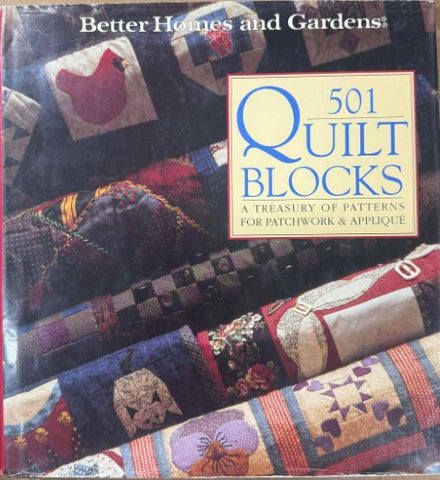 501 Quilt Blocks - A Treasury Of Patterns For Patchwork & Applique (Hardcover)