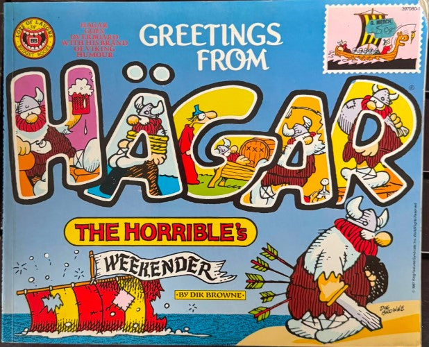 Dik Browne - Greetings from Hagar The Horrible's Weekender