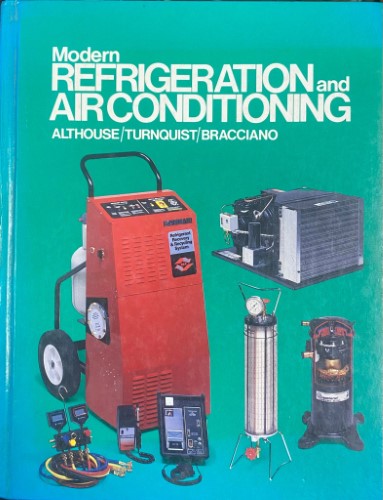 Andrew Althouse / Carl Turnquist Alfred Bracciano - Modern Refrigeration & Airconditioning (Hardcover)