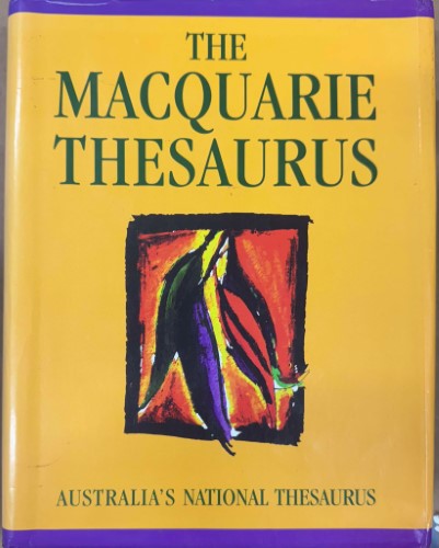 The MacQuarie Thesaurus (Hardcover)