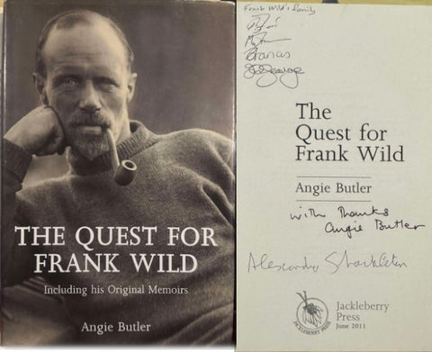 Angie Butler - The Quest For Frank Wild (Including His Original Memoirs) (Hardcover)