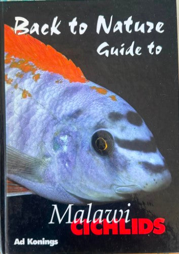 Ad Konings - Malawi Cichlids - Back To Nature Guide To (Hardcover)