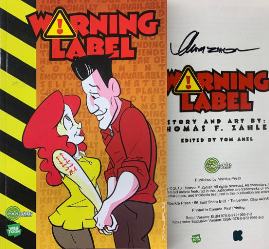 Thomas Zahler - Warning Label