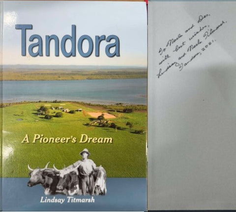 Lindsay Titmarsh - Tandora : A Pioneer's Dream (Hardcover)