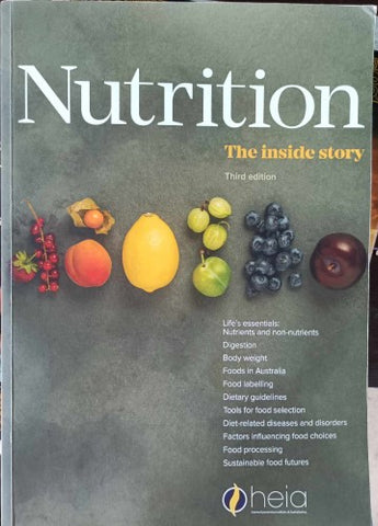 Nutrition : The Inside Story (3rd Edn)