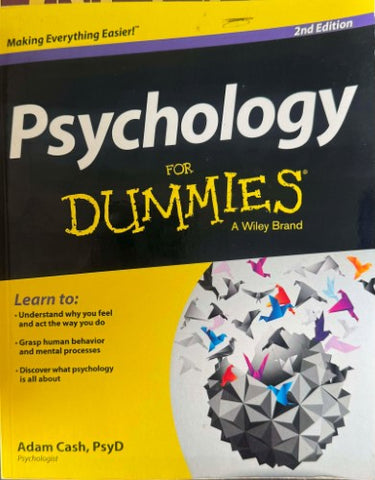 Adam Cash - Psychology For Dummies