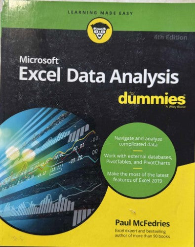 Paul McFedries - Excel Data Analysis For Dummies