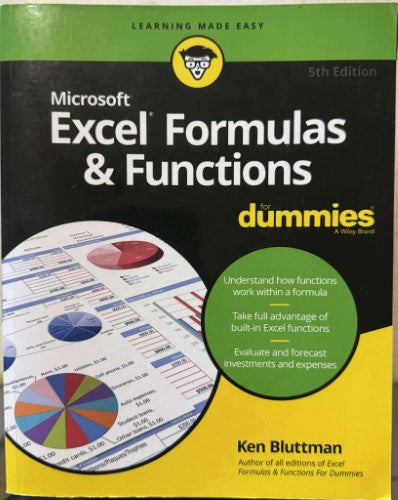 Ken Bluttman - Excel Formulas & Functions For Dummies