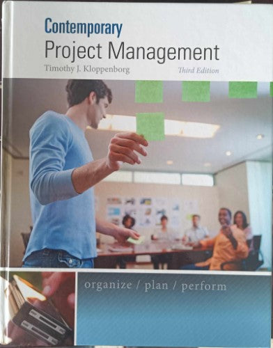 Timothy Kloppenborg - Conemporary Project Management - 3rd Edition (Hardcover)