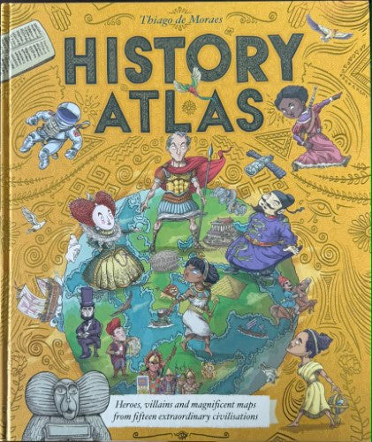 Thiago De Moraes - History Atlas (Hardcover)