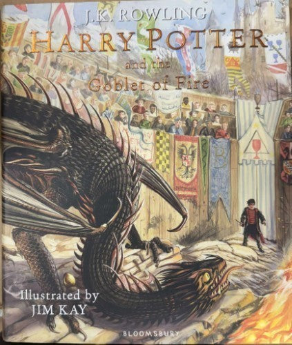 J.K Rowling / Jim Kay - Harry Potter & The Goblet Of Fire (Illustrated Edn) (Hardcover)