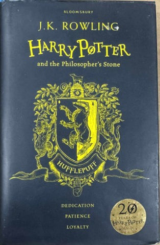 J.K Rowling - Harry Potter & the Philosopher's Stone : 20th Anniversary Edition (Hufflepuff House) (Hardcover)