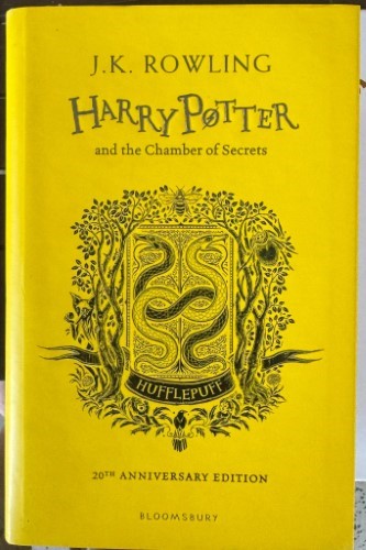J.K Rowling - Harry Potter & the Chamber Of Secrets : 20th Anniversary Edition (Hufflepuff House) (Hardcover)