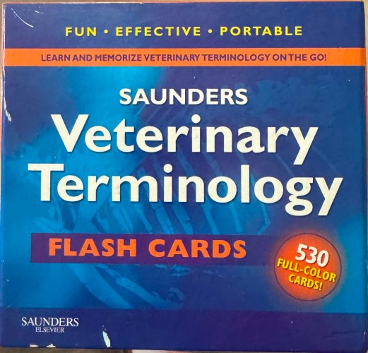 Veterinary Terminology (Flash Cards) (Box Set)