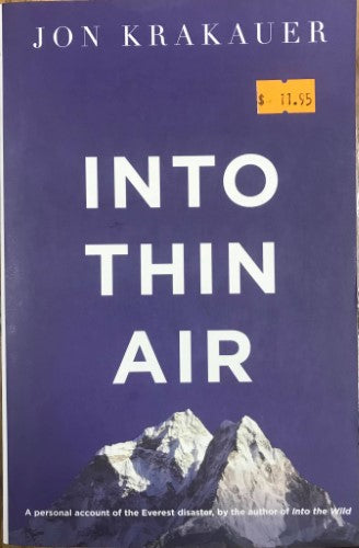 Jon Krakauer - Into Thin Air