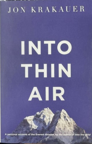 Jon Krakauer - Into Thin Air