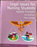 Pam Savage - Legal Issues For Nursing Students (3rd Edn)