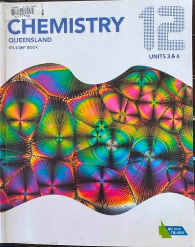 Pearson - Chemistry Queensland 12 (Units 3 & 4)