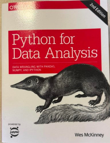 Wes McKinney - Python For Data Analysts