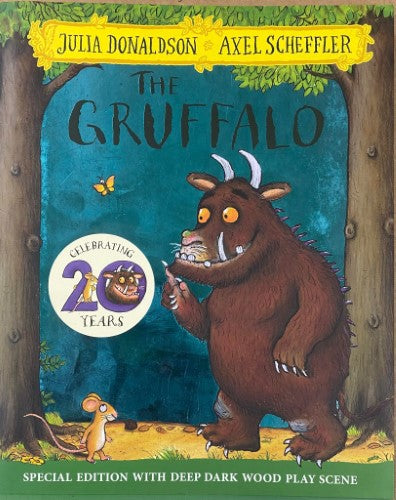 Julia Donaldson / Axel Scheffler - The Gruffalo (20th Anniv Edn w/ Play Scene)