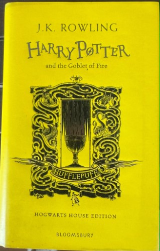 J.K Rowling - Harry Potter & the Goblet Of Fire : Hogwarts House Edition (Hufflepuff) (Hardcover)