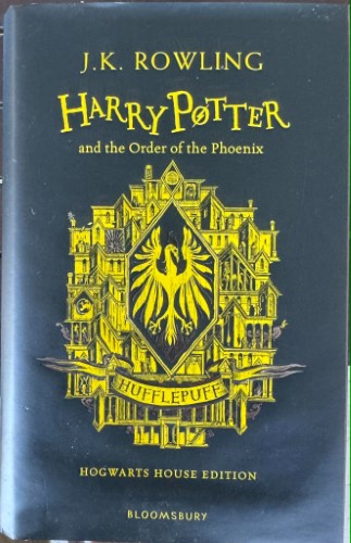 J.K Rowling - Harry Potter & the Order Of The Phoenix : Hogwarts House Edition (Hufflepuff House) (Hardcover)