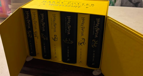 J.K Rowling - Harry Potter : 20th Anniversary Hogwarts House Edition (Box Set) (Hufflepuff) (Hardcover)