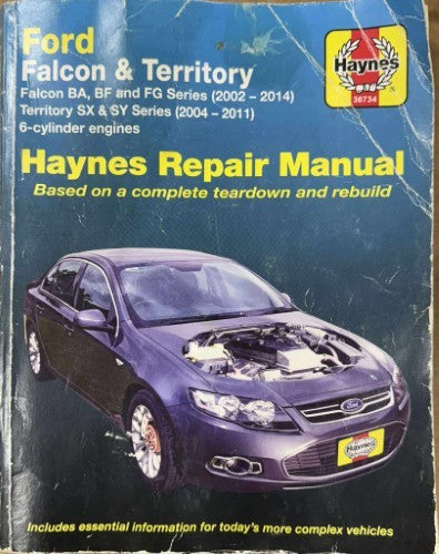 Haynes Repair Manual - Ford Falcon & Territory (2002-2014)