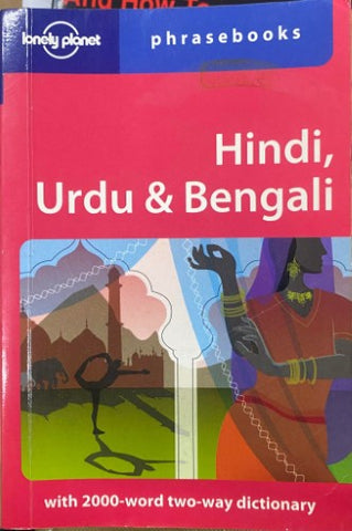 Lonely Planet - Hindi, Urdu & Bengali Phrasebook & Dictionary