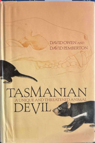 David Owen / David Pemberton - Tasmanian Devil : A Unique & Threatened Animal (Hardcover)