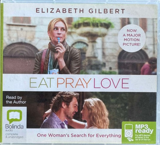 Elizabeth Gilbert - Eat, Pray, Love (CD)