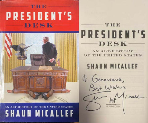 Shaun Micallef - The President's Desk (Hardcover)