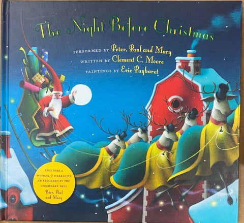 Clement Moore / Eric Puybaret - The Night Before Christmas (w/ CD) (Hardcover)