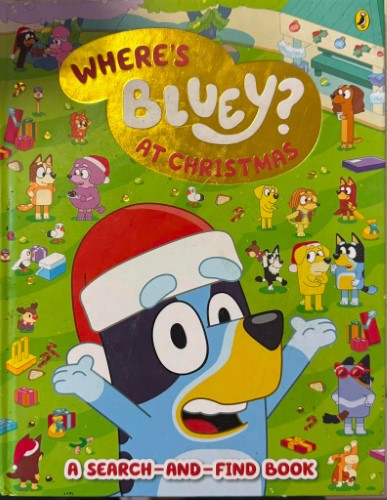 Where's Bluey At Christmas ? (Hardcover)