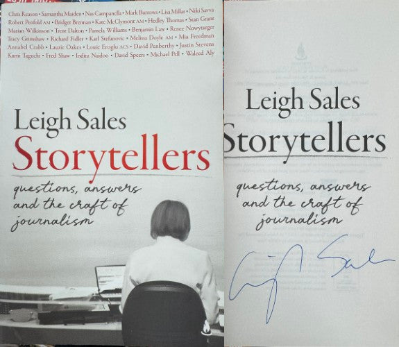 Leigh Sales - Storytellers : Questions, Answers & The Craft Of Journalism