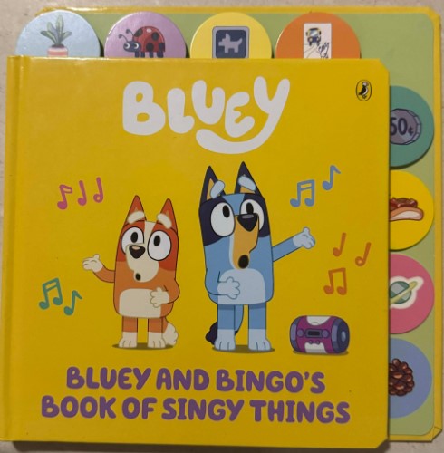 Bluey & Bingo's Book Of Singy Things (Board Book)