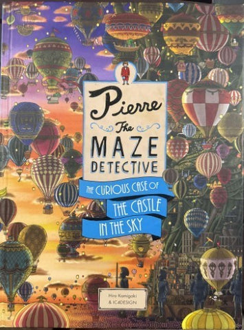 Hiro Kamigaki - Pierre The Maze Detective : The Curious Case Of The Castle In The Sky (Hardcover)