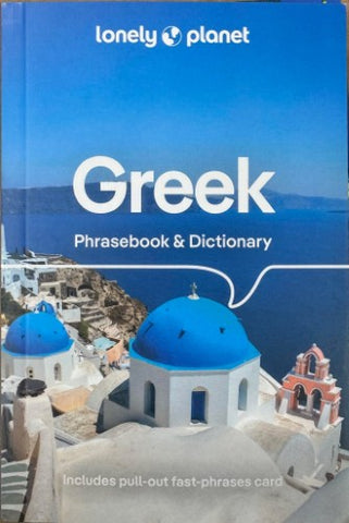 Lonely Planet - Greek Phrasebook & Dictionary