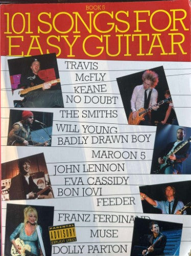 101 Songs For Easy Guitar (Book 5)